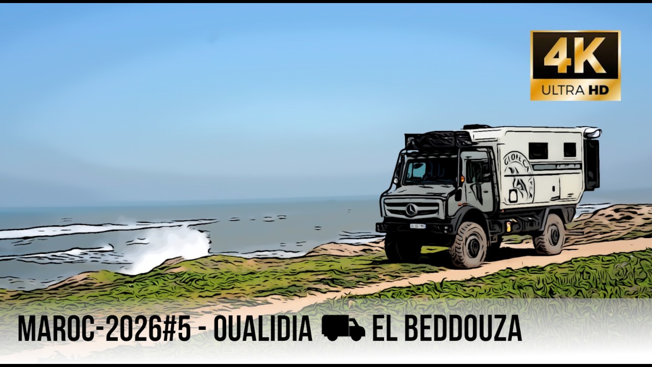 S01E05 - Maroc 2026 -  Oualidia ⛟ El Beddouza - 4K