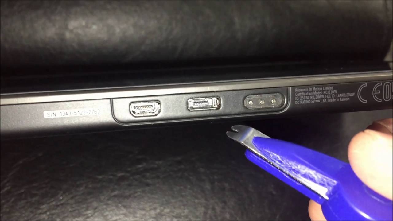 [Fixed] BlackBerry Playbook Charging Issue