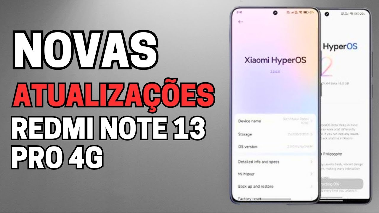 Não perca tempo! Atualize seu Redmi ou Poco para o HyperOS 2 agora mesmo