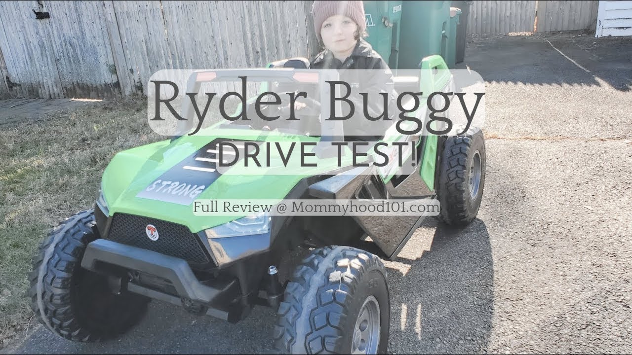 Driving Test - Ryder Buggy Ride on Toy!