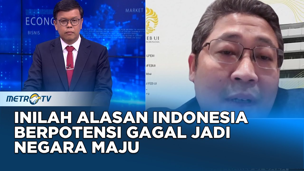Alasan Indonesia Berpotensi Gagal jadi Negara Maju #economicchallenges