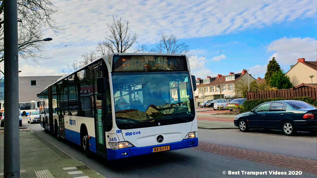 Thrash Kickdowns GVB Amsterdam Mercedes Benz CitaroG 345 BX-DJ-72