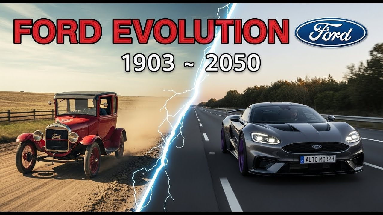 Ford Car Evolution 1903–2050 | Full Transformation