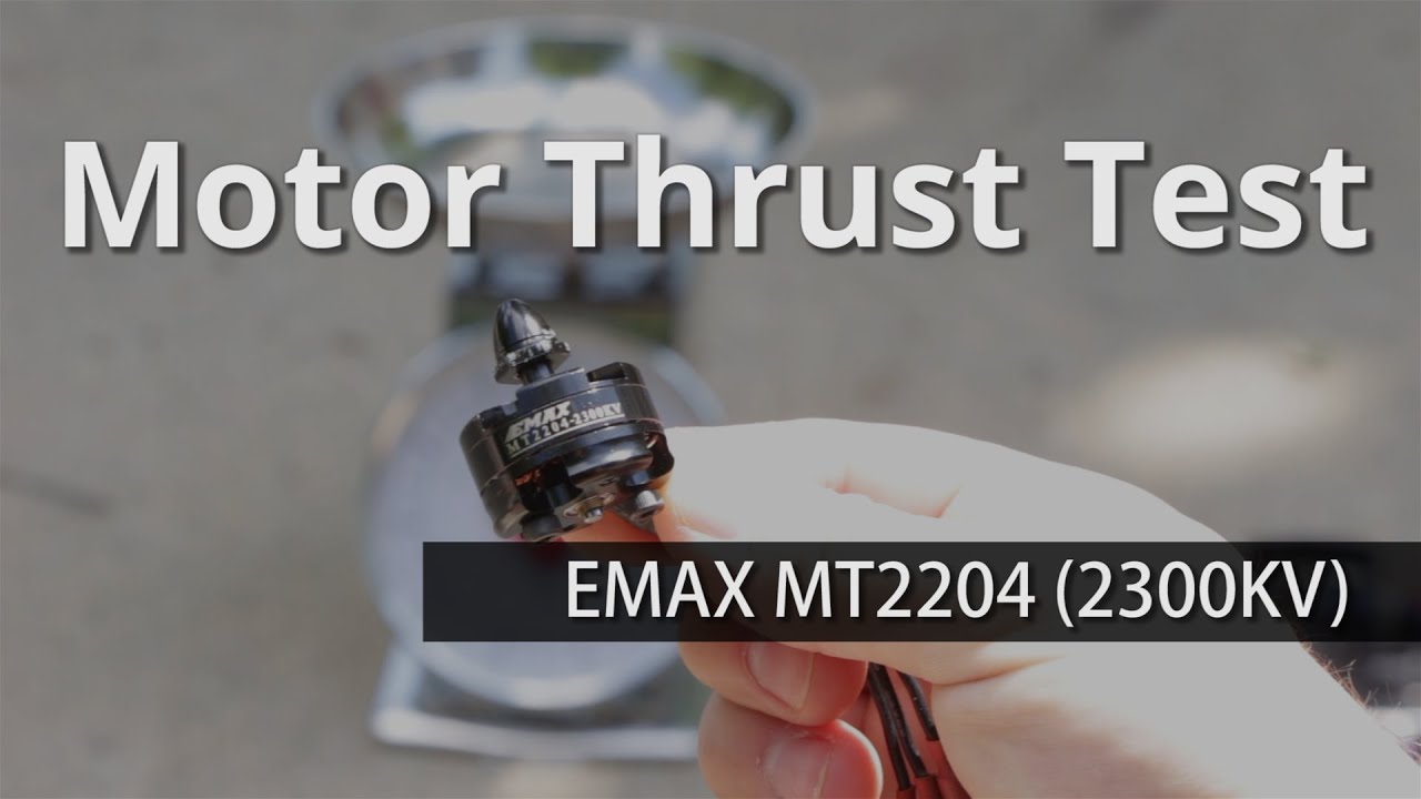 Emax MT2204 Thrust Testing