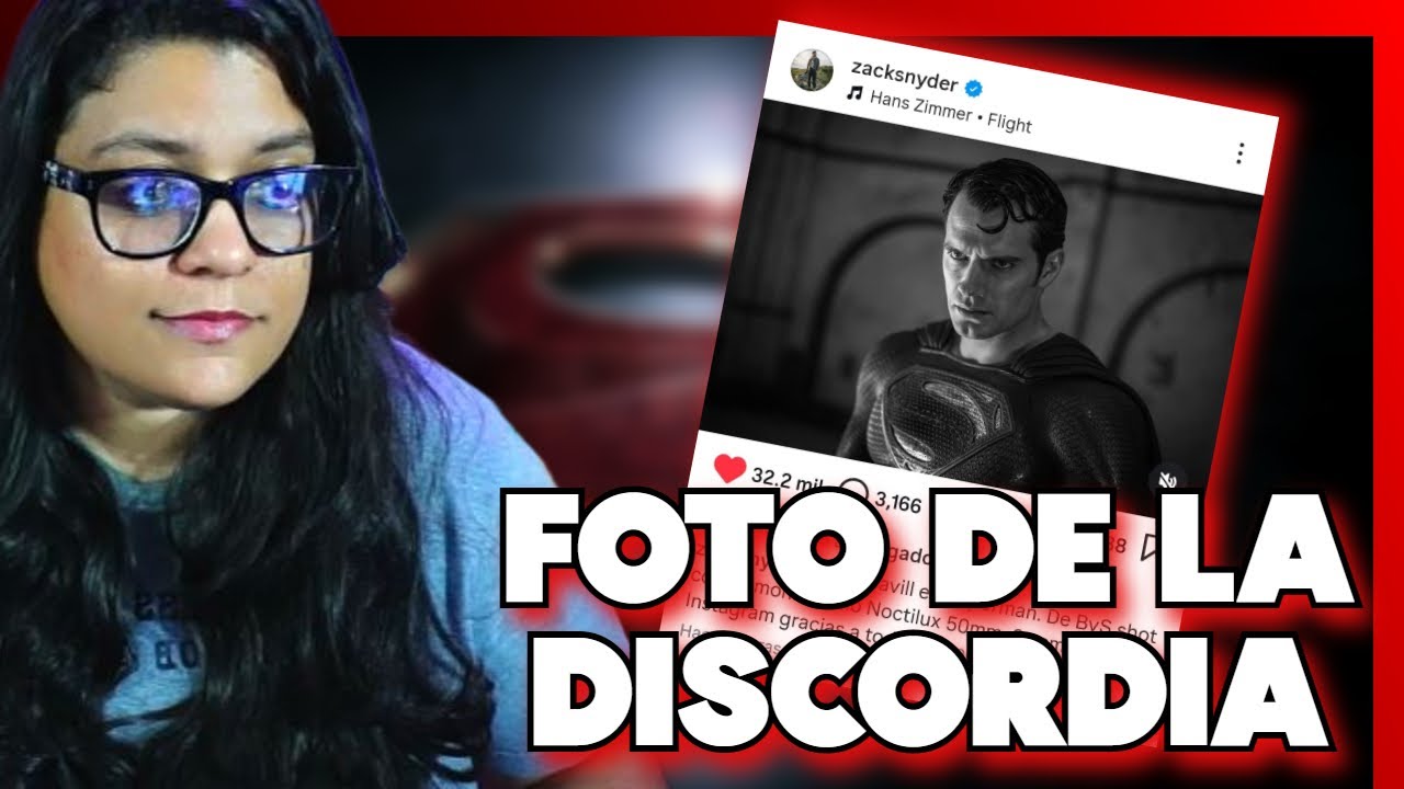Henry Cavill ES Superman - Foto de la Discordia de Snyder