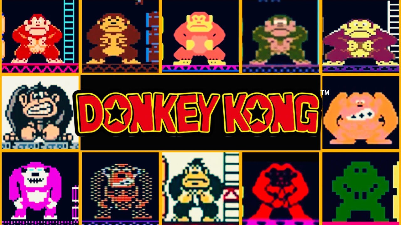 🦍Donkey Kong🦍Original Versions/Ports Comparison|HD|60FPS
