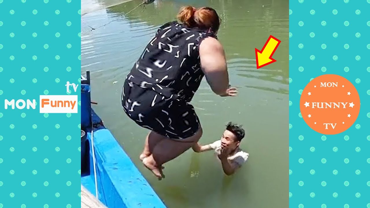 فيديو مضحك ومضحك حياة الناس #54 😂 حاول ألا تضحك مقاطع فيديو مضحكة 2024