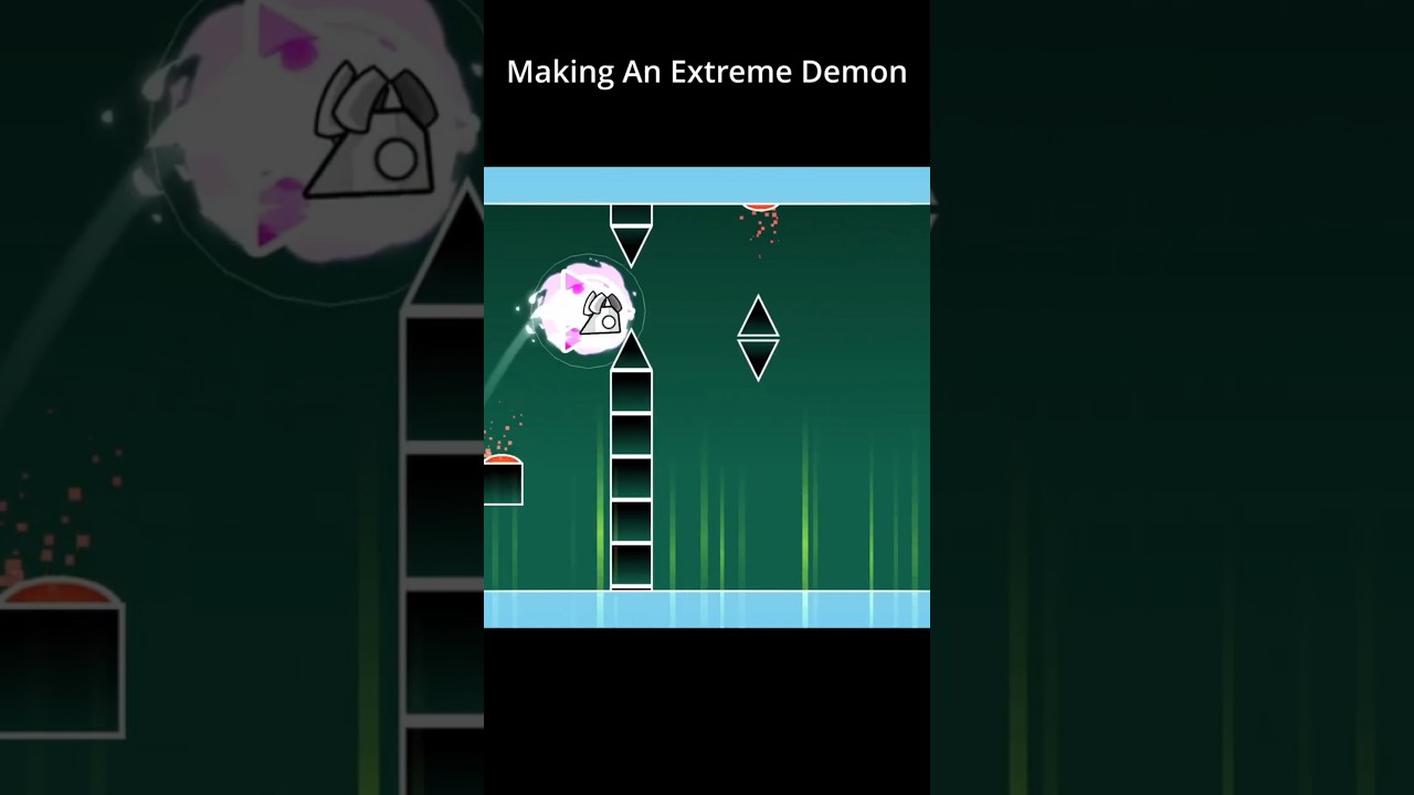 Making an Extreme Demon in Geometry Dash!