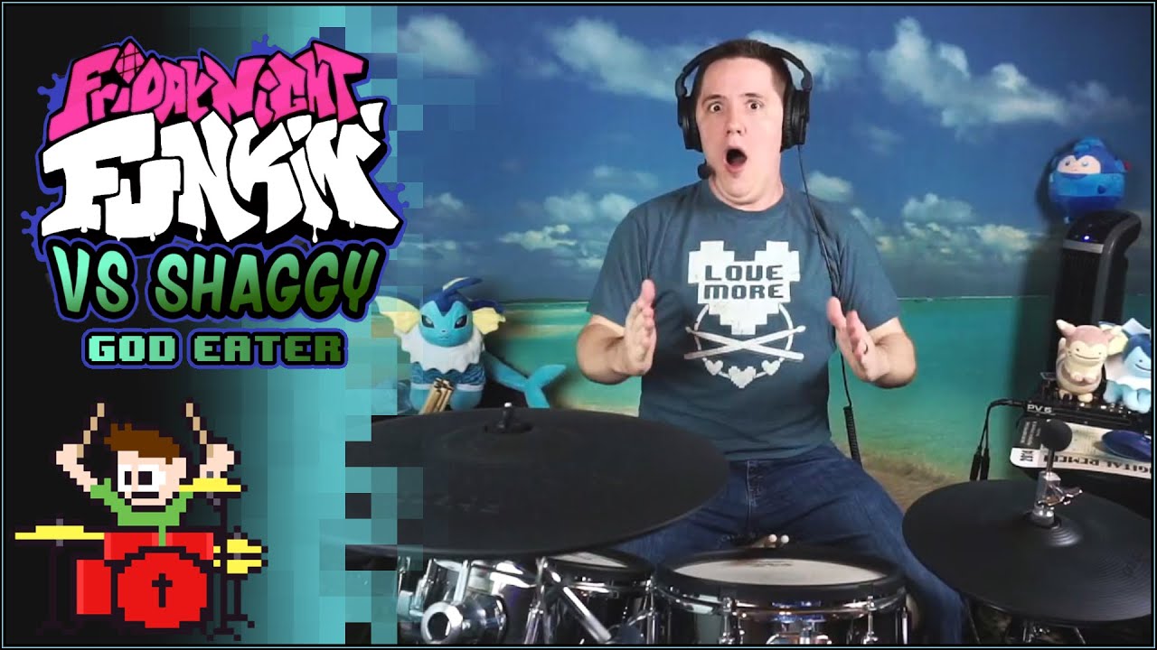 The Shaggy Mod - GOD EATER On Drums!