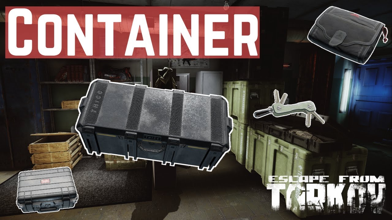 Container in ESCAPE FROM TARKOV Tutorial Deutsch
