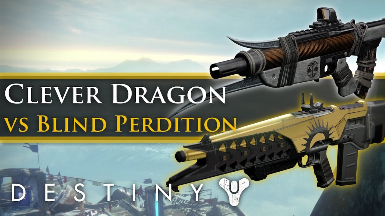 Destiny - Best PvP Pulse Rifle: Blind Perdition vs Clever Dragon