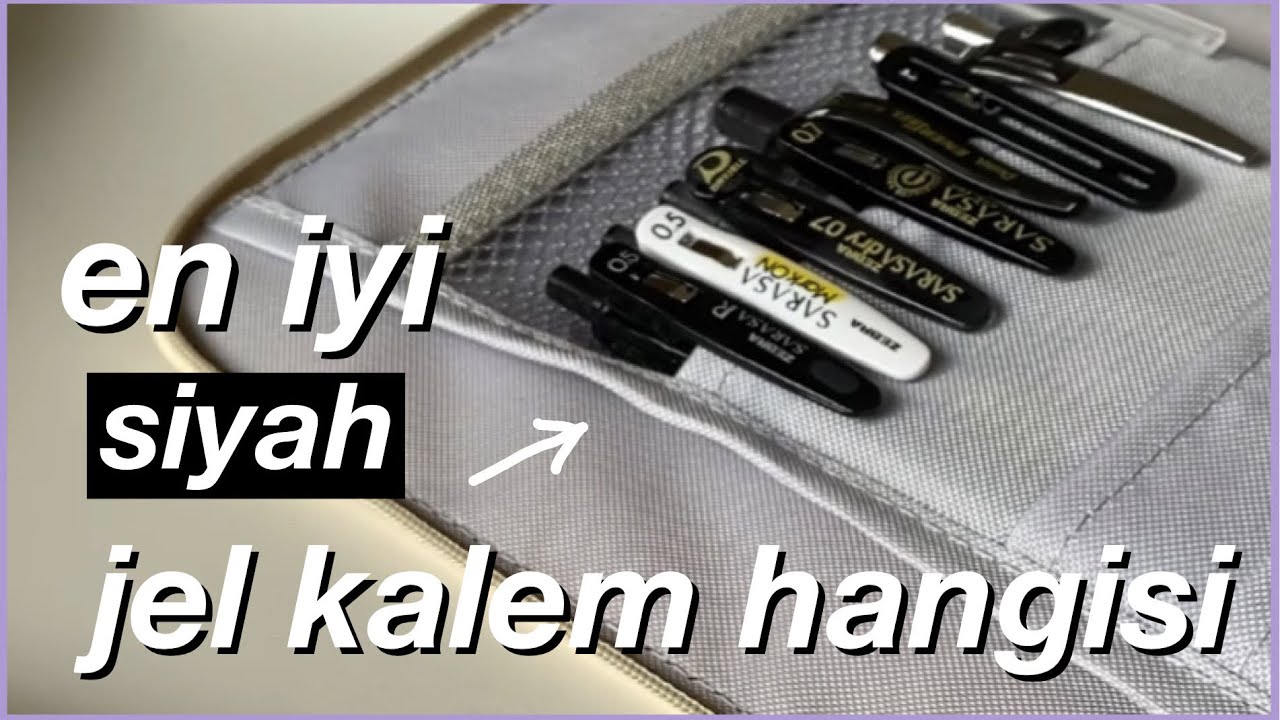 En İyi Jel Kalem Hangisi | en iyi siyah kalem