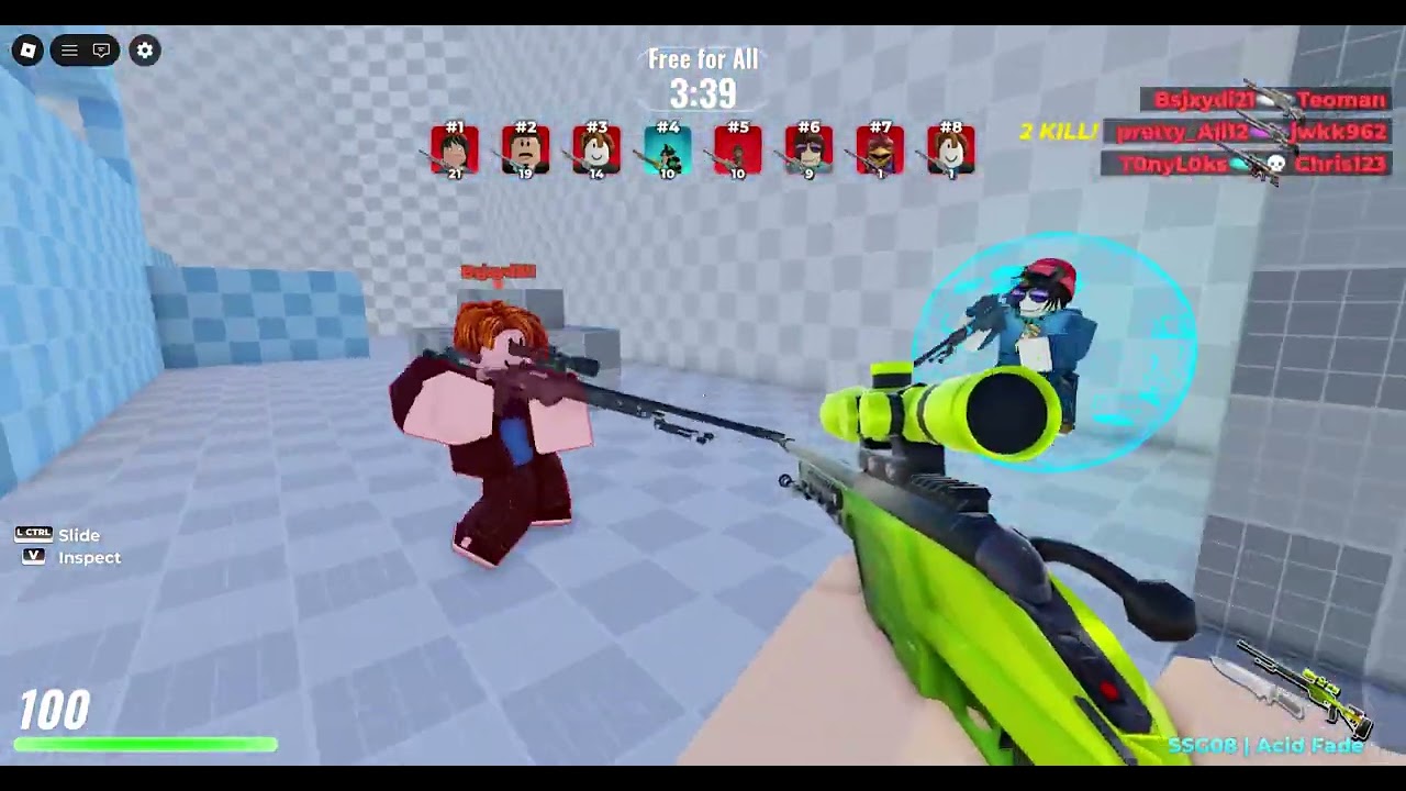 😅 Sniper Arena Gameplay — Messing Around & Hitting Clean Shots