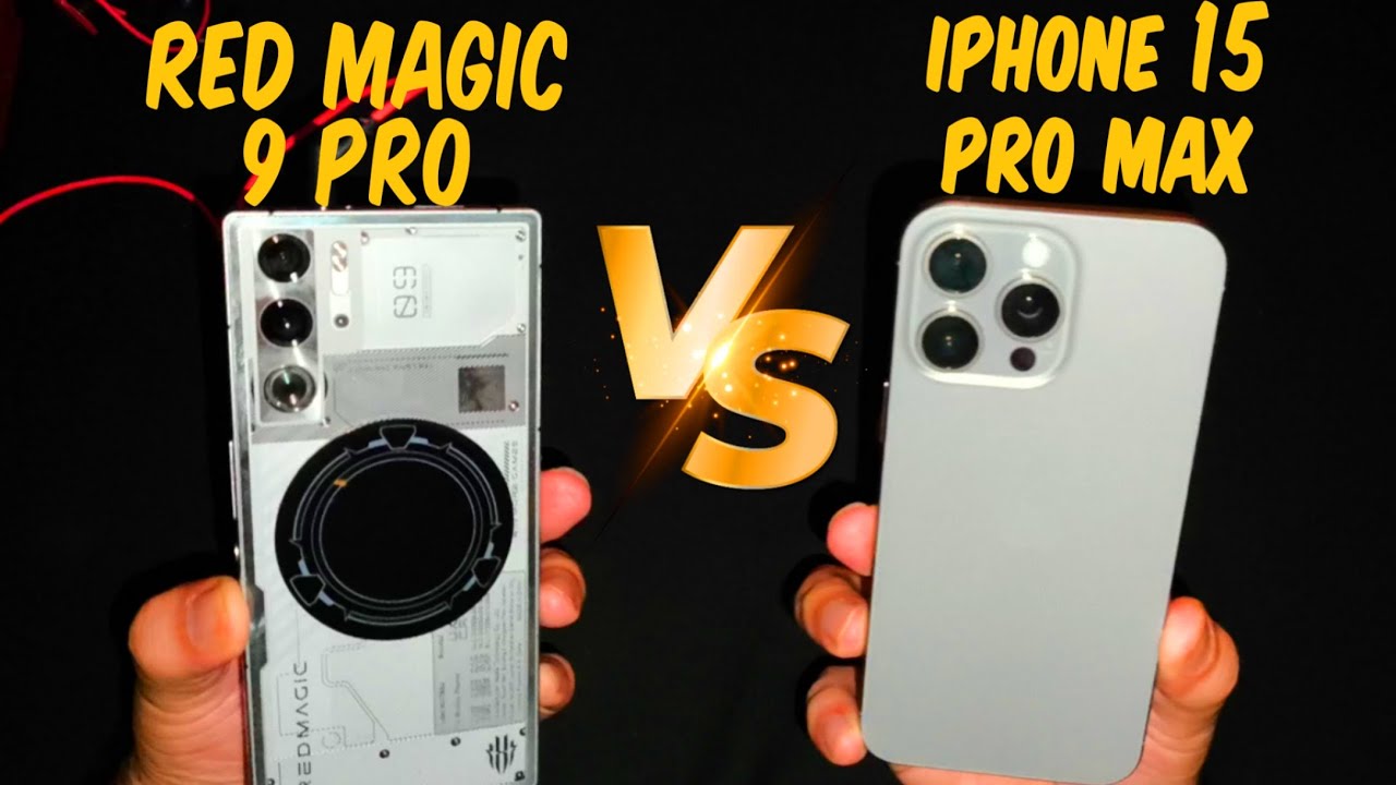 RED MAGIC 9 PRO VS IPHONE 15 PRO MAX PUBG TEST 🔥 LETS SEE WHO IS THE WINNER