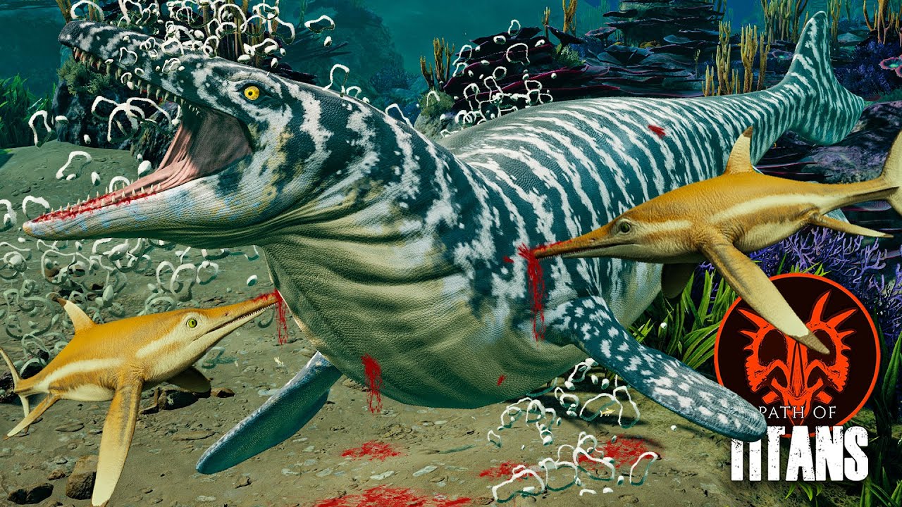 EURHINOSAURUS BOHRT sich in seine Beute & BLEIBT STECKEN 🐬🩸 - Path of Titans