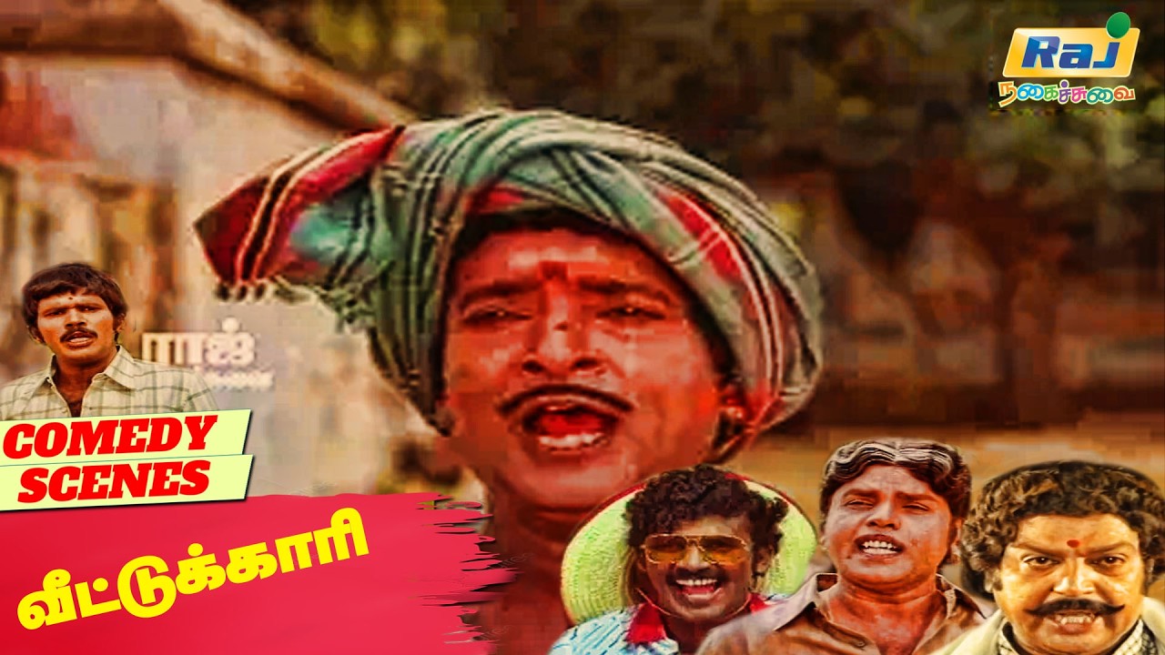 ஏய் சித்தப்பா உன் பேரு வீரபாண்டிதானே ? | Veetukkari Movie Comedy | S. S. Chandran | Raj Nagaichuvai