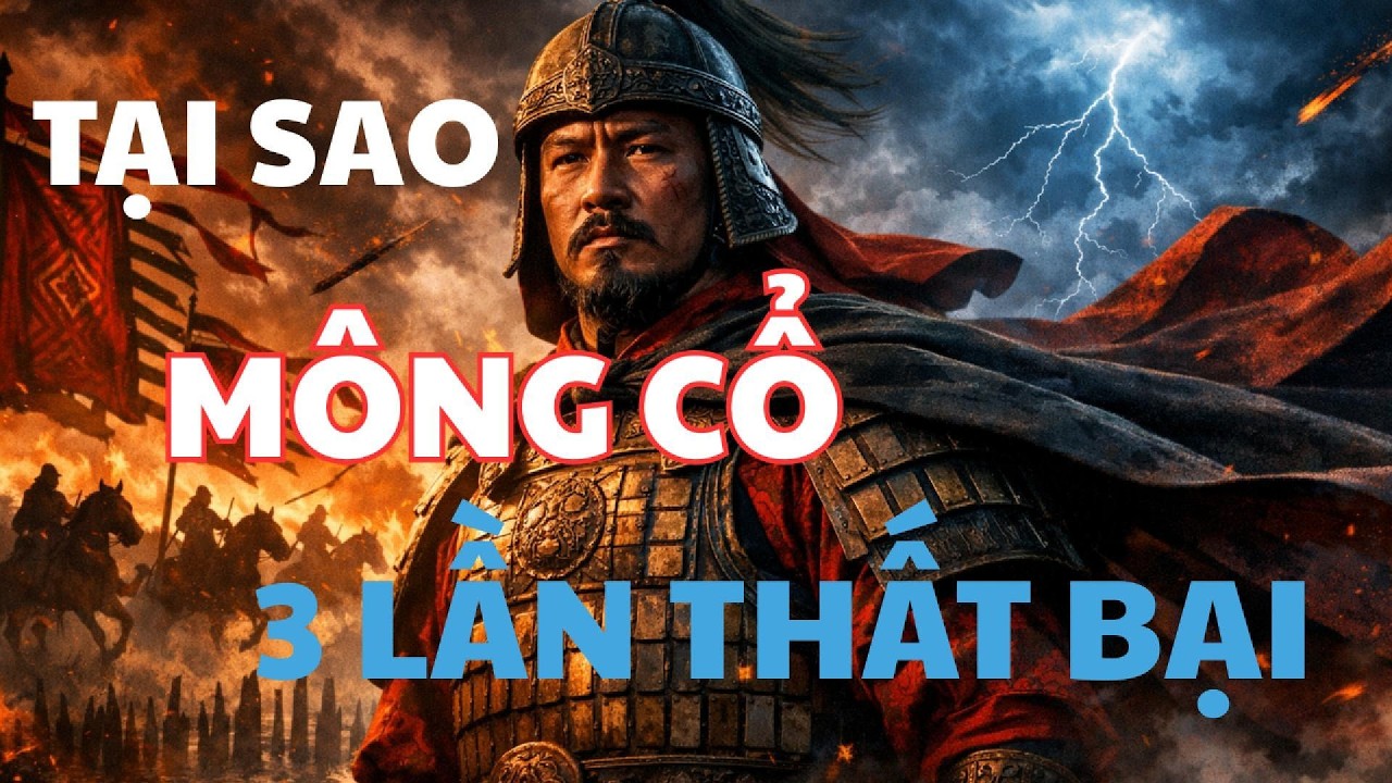 TẠI SAO ĐẠO QUÂN “BÁCH CHIẾN BÁCH THẮNG” MÔNG CỔ LẠI 3 LẦN THẤT BẠI Ở ĐẠI VIỆT?