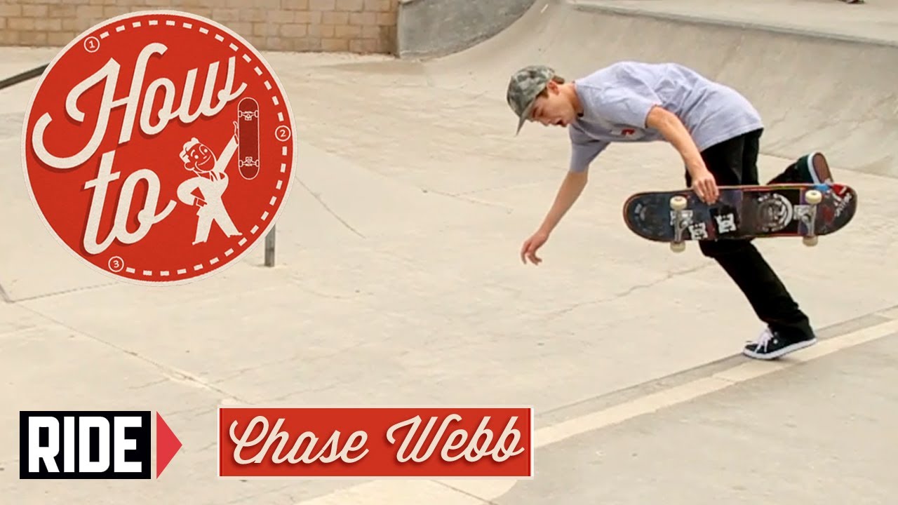 How-To Skateboarding: Backside Boneless with Chase Webb
