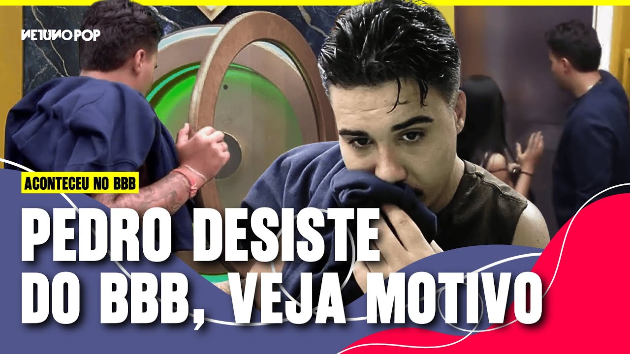 Pedro aperta o bot&atilde;o e desiste do BBB 26 | Pol&ecirc;micas e comportamento grave com Jordana