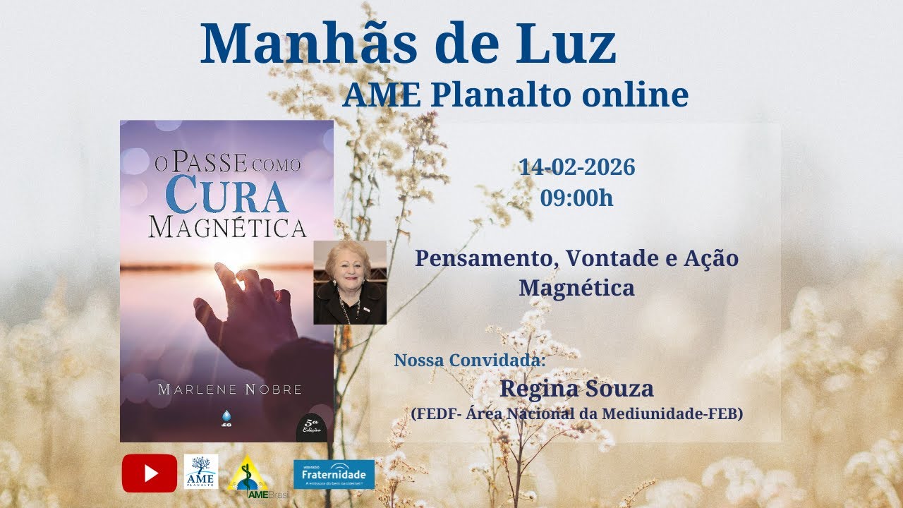 O Passe como Cura Magnética - Pensamento, Vontade e Ação Magnética.