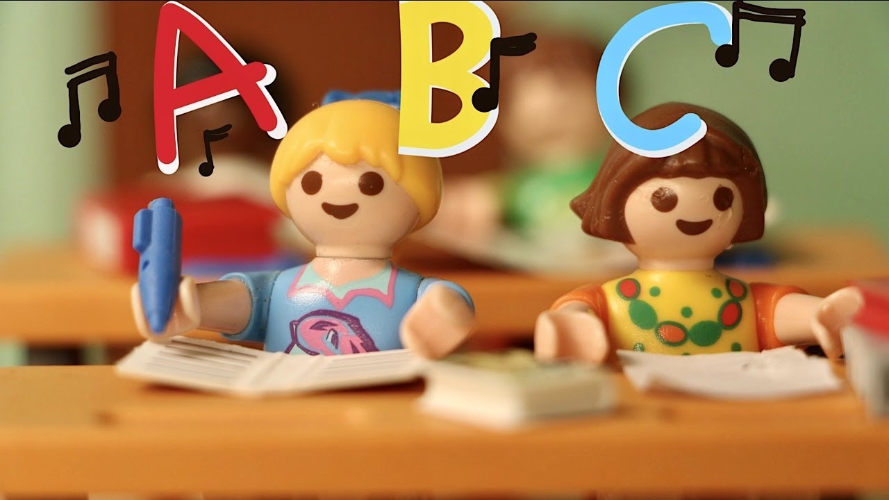 JUSTICE FAMILY 2 : ABC School (Playmobil children’s cartoon /Nursery rhymes for toddlers /Kids song)