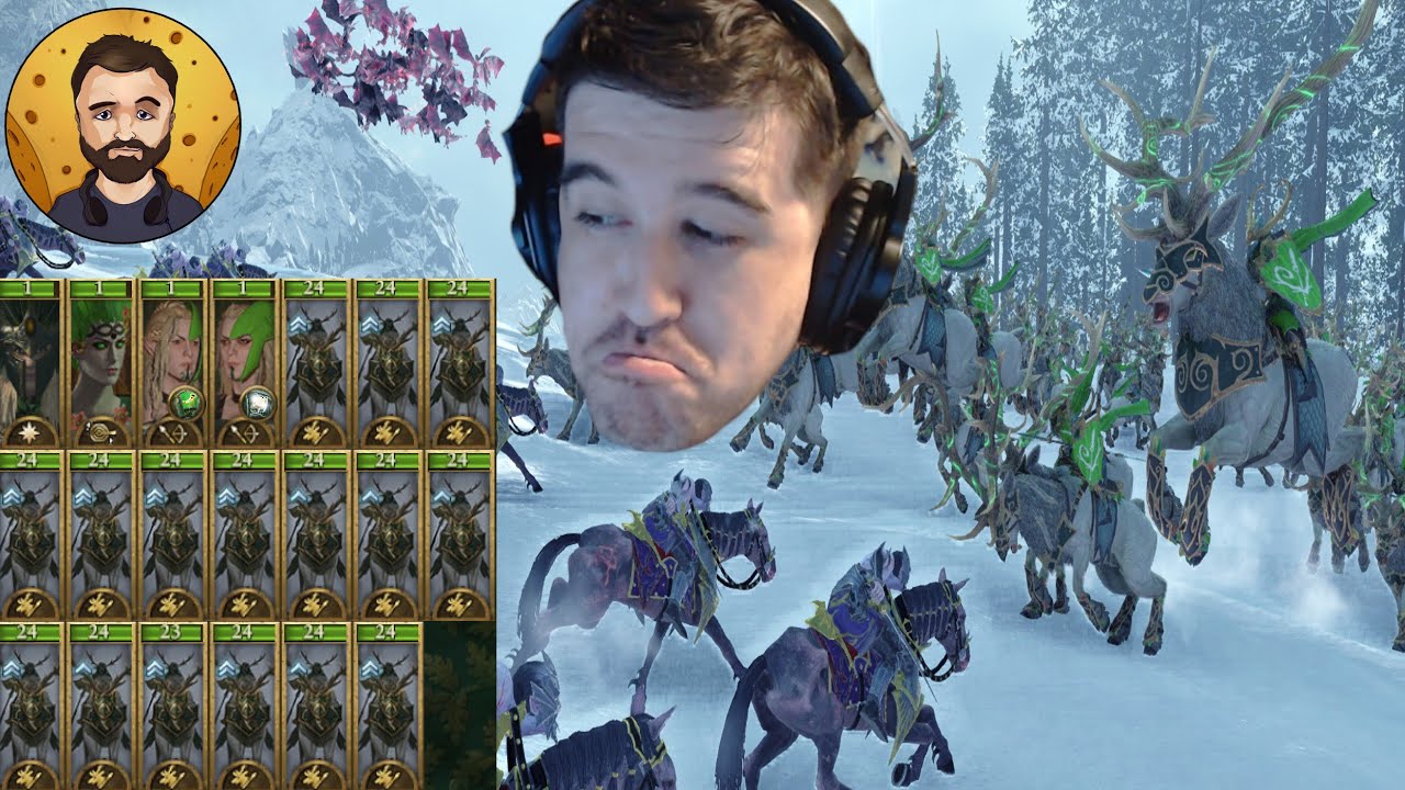 Rating a Great Stag Knight Doomstack but it's also a disaster battle