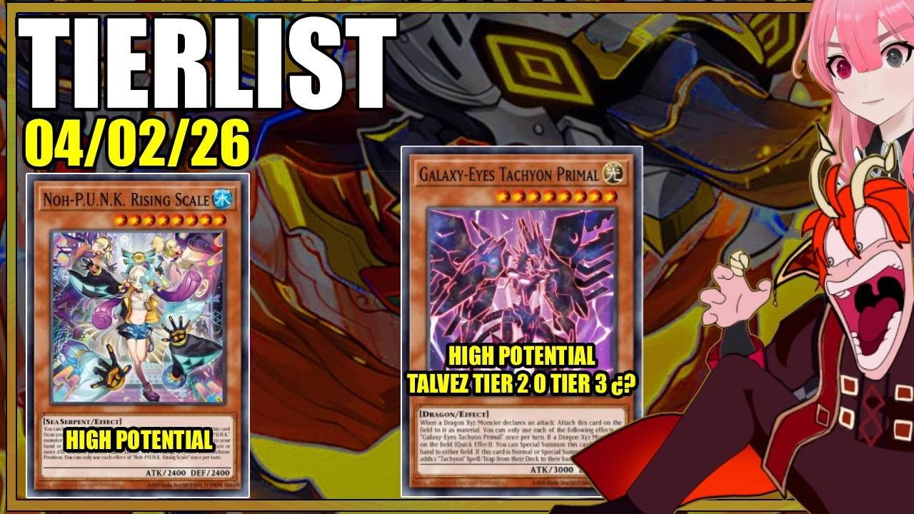 TIERLIST! UN NUEVO CONTEDIENTE CONTRA EL META