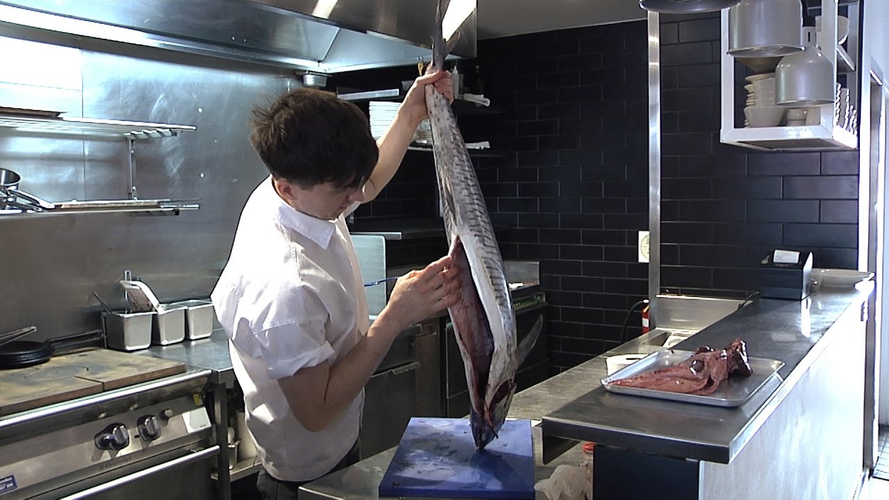 Masterclass: fish gutting with Saint Peter's Josh Niland
