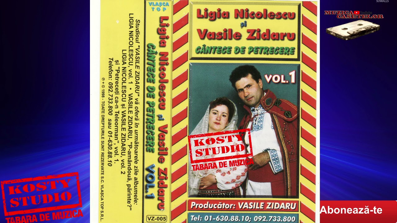 Ligia Nicolescu și Vasile zidaru vol1.... CASSETTE RIP...