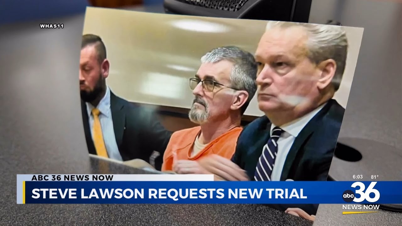 Steve Lawson requests new trial