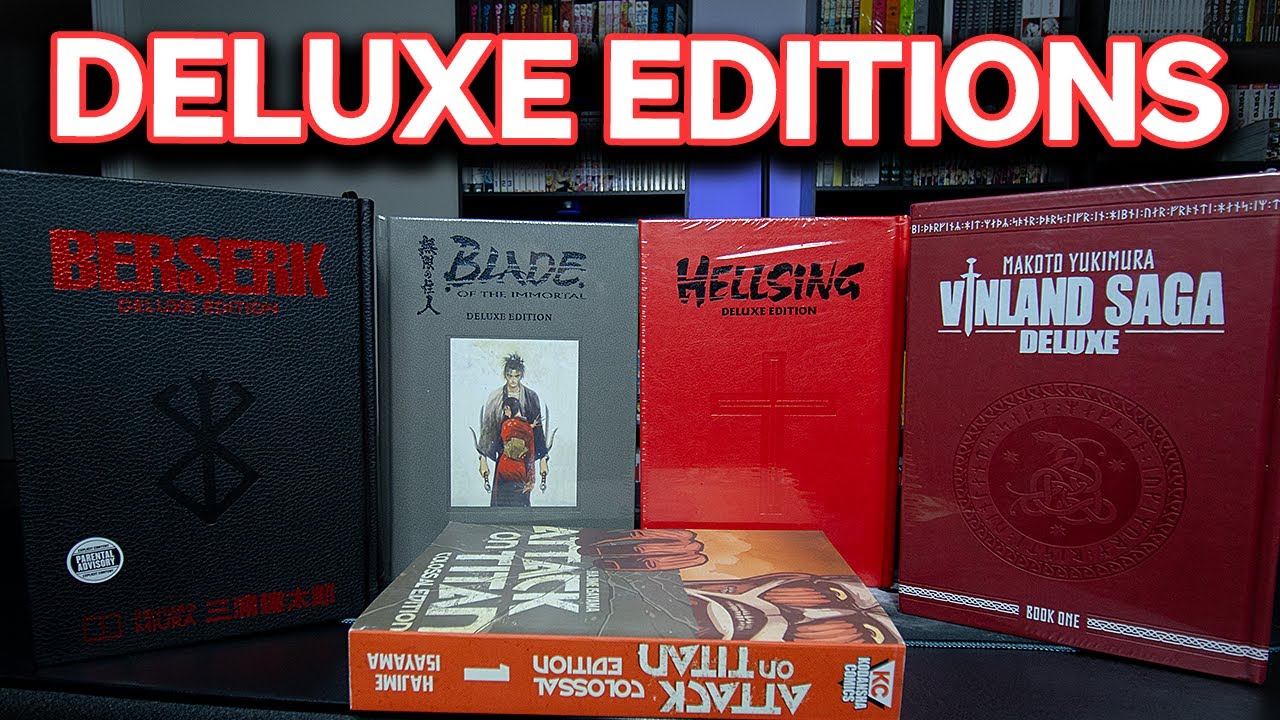 Comparing Manga Deluxe Editions | Worth Adding To Your Manga Collection?
