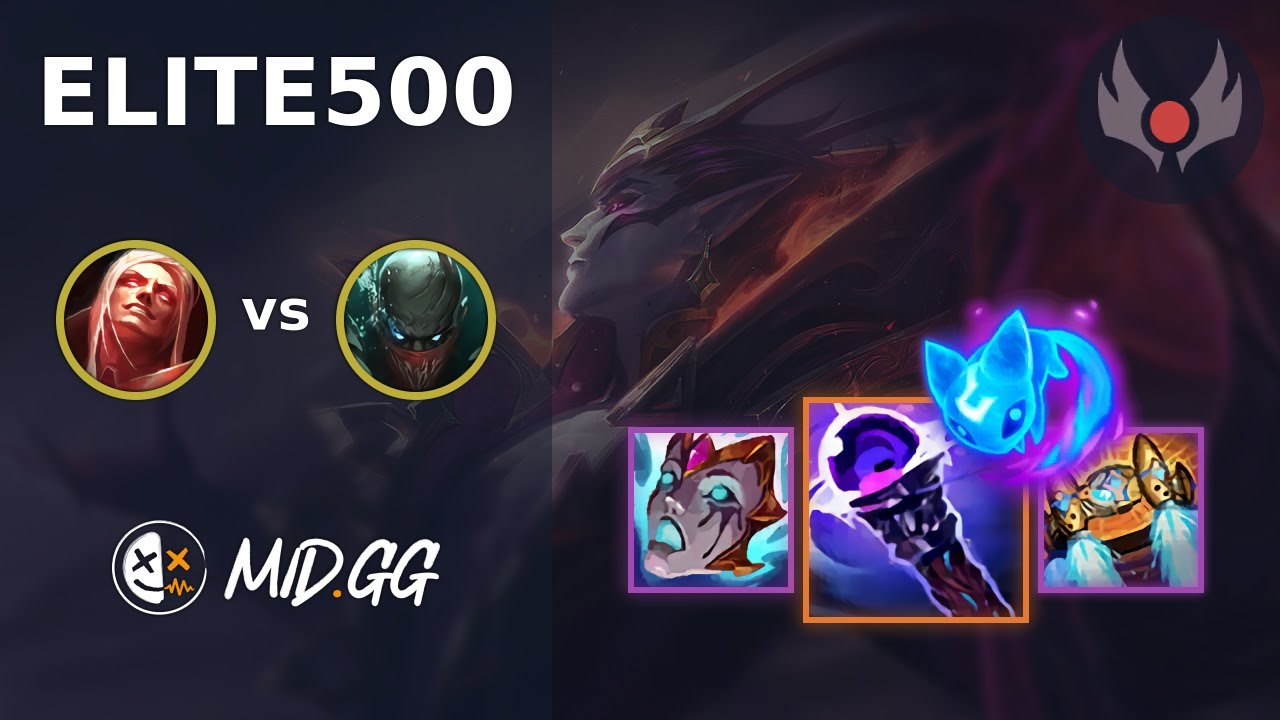 MID.GG: [ elite500 ] Владимир SUPP против Пайка | Грандмастер EUW | Сезон LOL 2025