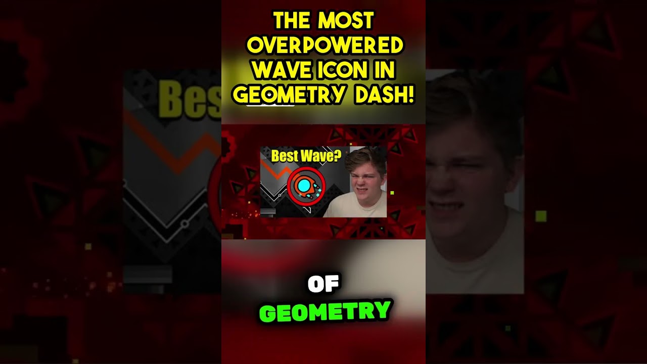 Самая мощная иконка волны в Geometry Dash (первое апреля)