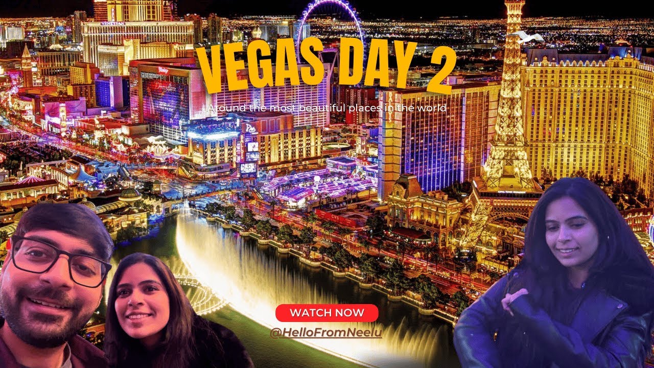 Vegas Day 2 | Full Fremont Street Experience in Telugu | Casino Lights & Food | Telugu Vlog in USA