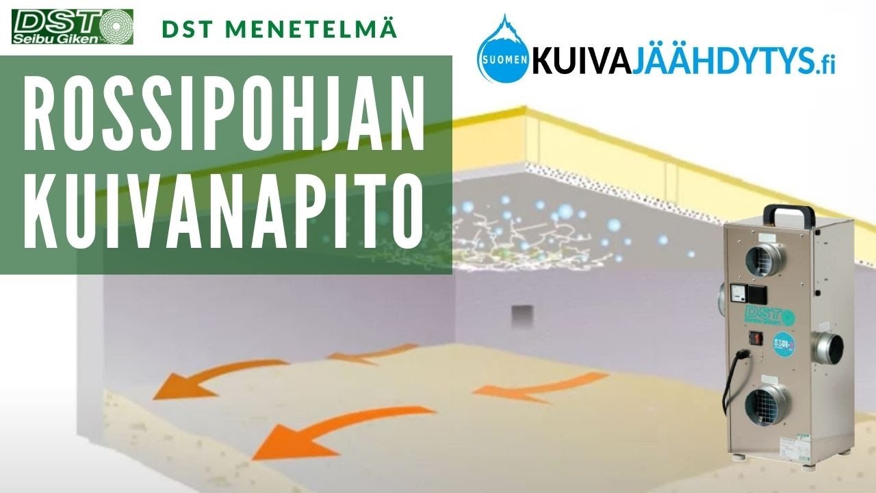 Estä alapohjasi homehtuminen. Katso miksi lisätuuletus voi olla jopa haitaksi