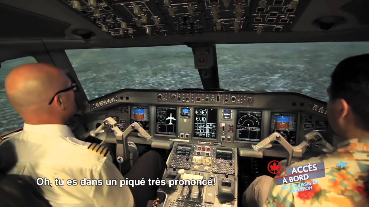 Accès à bord d'Air Canada : La formation des pilotes