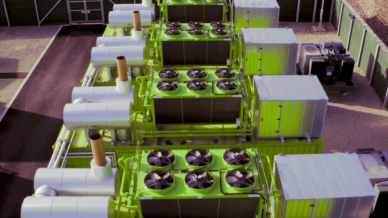 AMP's Ashford Peaking Power Station by Clarke Energy