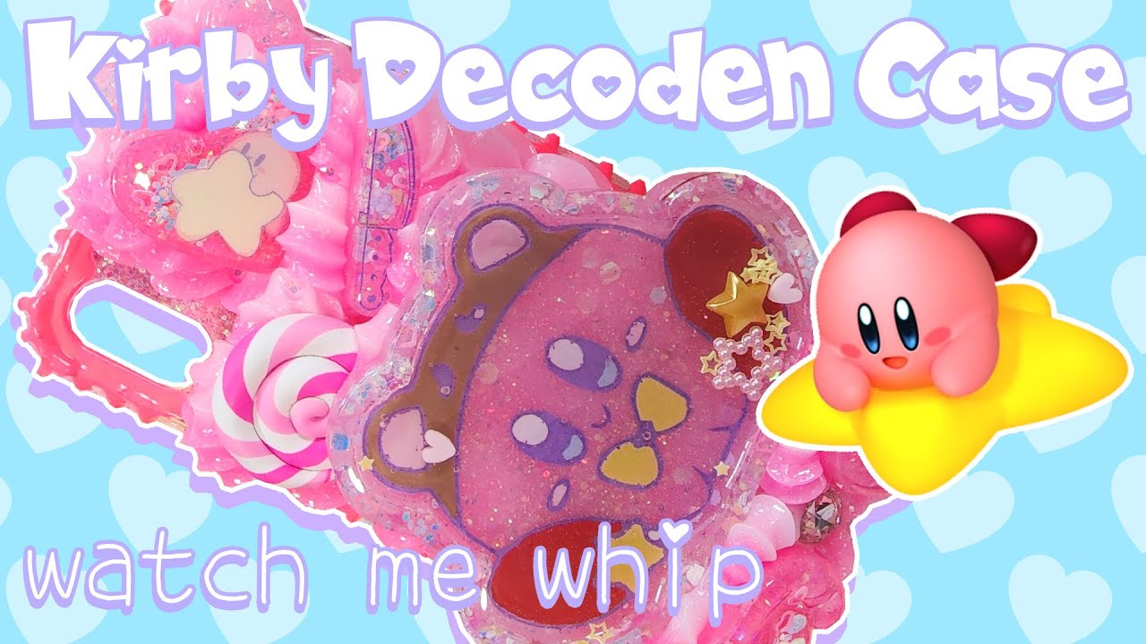 Kirby Bubblegum Scented Decoden Case [Watch Me Whip][4K]