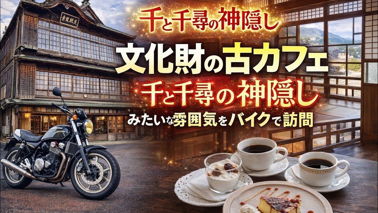 【ZEPHYR750】千と千尋の神隠しのようなカフェ