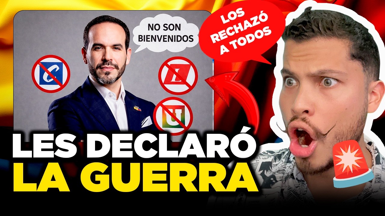 🚨 ABELARDO le declara la GUERRA al partido CONSERVADOR y a todos los CLANES pol&iacute;ticos en COLOMBIA
