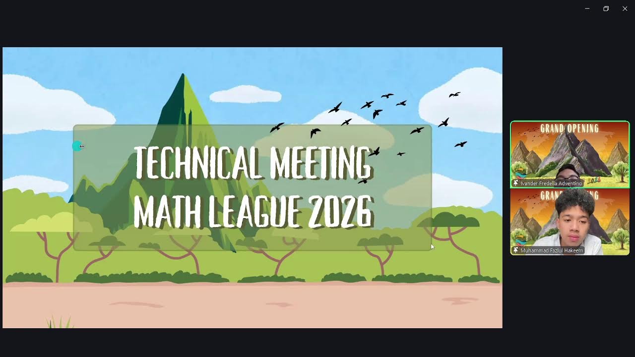 Grand Opening Math League 2026