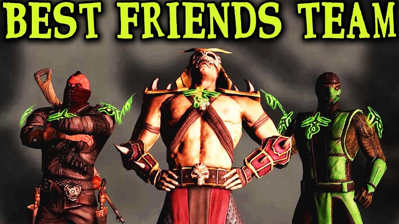 MKX Mobile. New Crazy Hacker Makes My Game Lag! Diamond Friends Team.