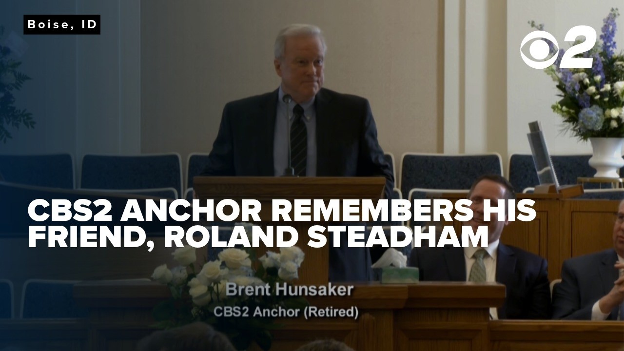 Former CBS2 Anchor pays tribute to his friend, Roland Steadham