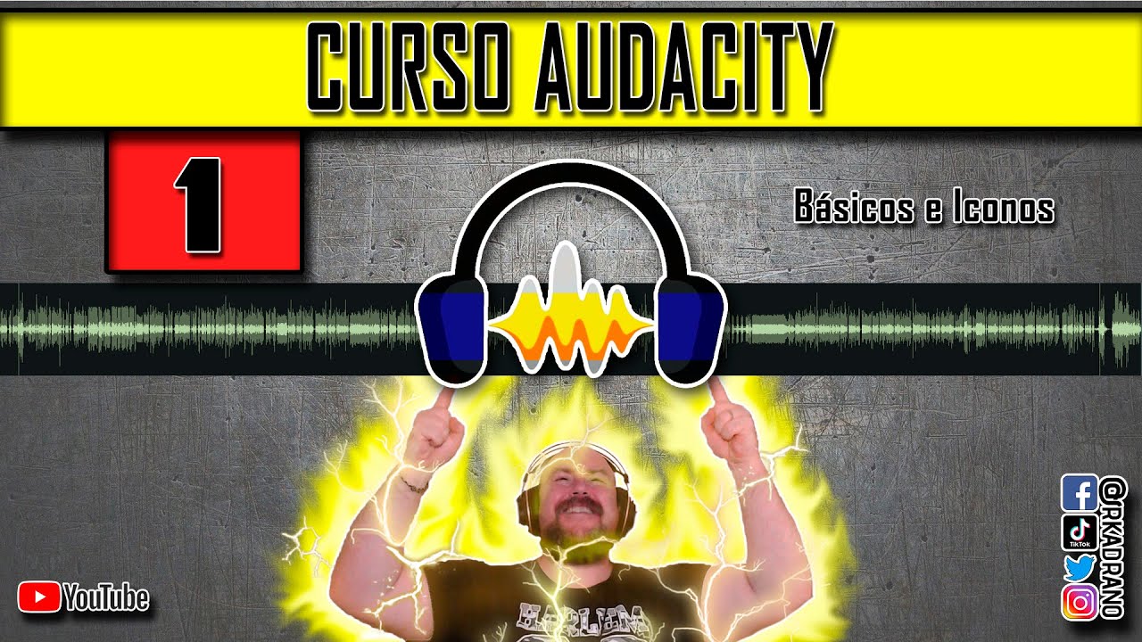 CURSO AUDACITY FÁCIL: 1️⃣​ Básicos y Audio 👌​🎧​