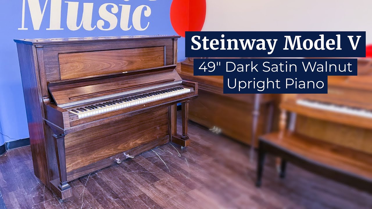 Steinway Model V from 1918 (Rebuilt Piano Demo) | Chopin & Improv | Family Piano Co