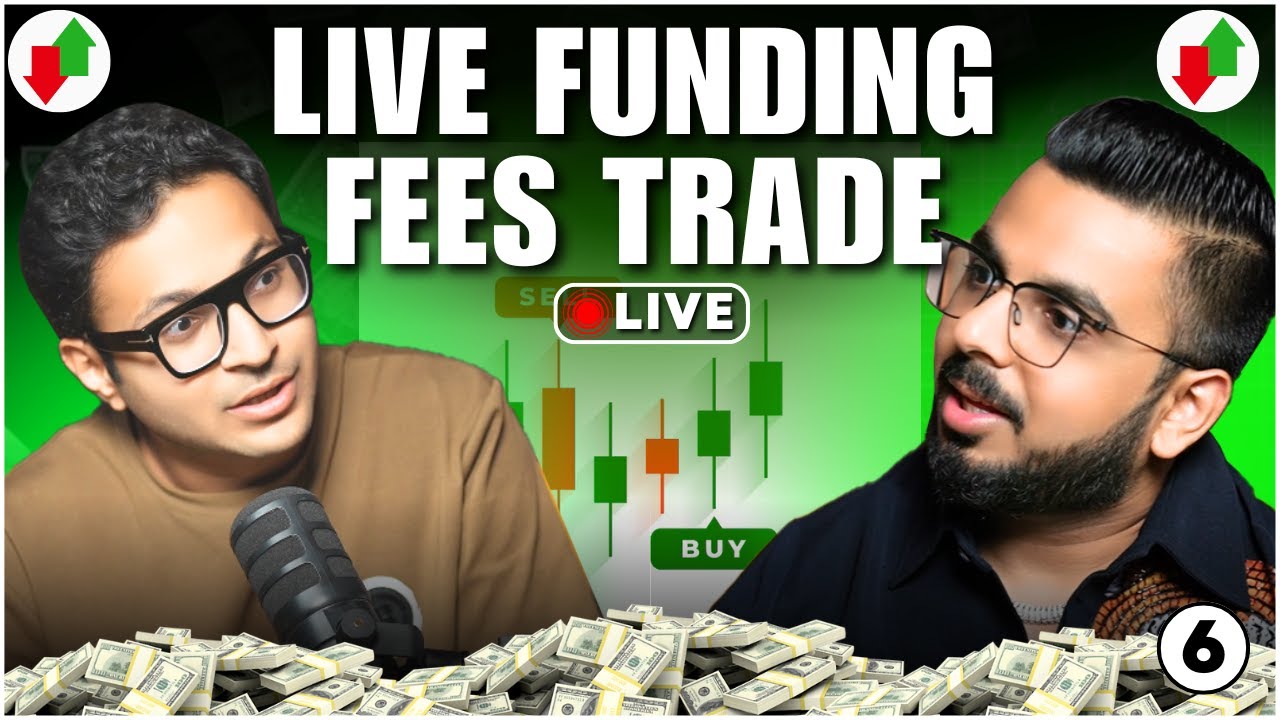 Live trading of Funding fees from cryptos | Crypto trading for beginners| Regular income with crypto