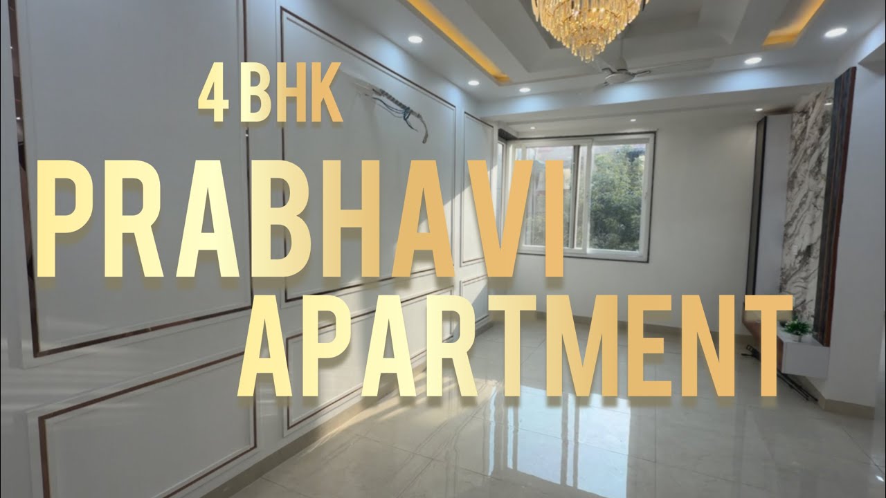 Vastu Perfect NE Entry | 4 BhK Exclusive Furnished | Prabhavi Apartment | Dwarka, Sec-10.