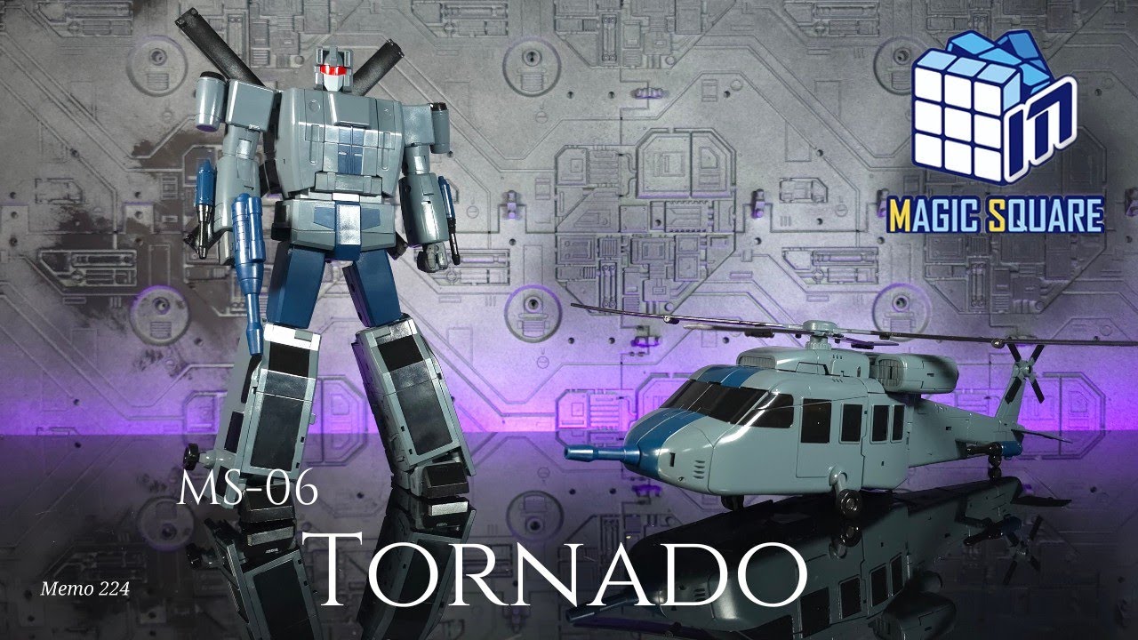 Decepticon Vortex I Magic Square MS-06 Masterpiece Scale Tornado Review! 