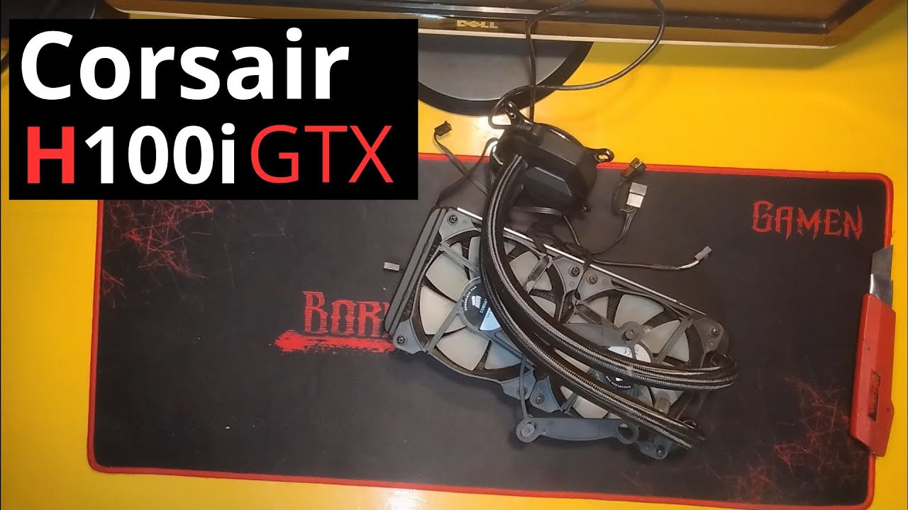 Unboxing - Corsair H100i GTX AIO Liquid Cooler 240mm - 2024