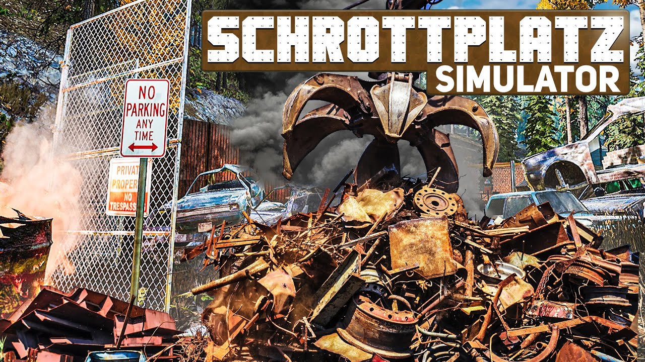 SCHROTTPLATZ SIMULATOR: Motorteile sammeln und verticken | Junkyard Simulator